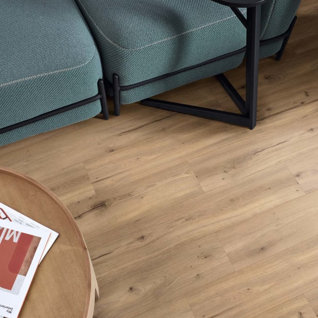 Sun Bleached Oak in Large Parquet | Amtico Commercial LVT Flooring